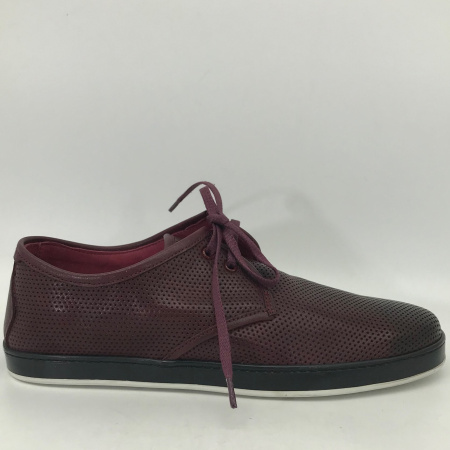 Туфли  Dakkem  бордовый  кожа F-90495 фото в интернет-магазине | Omadey.ru