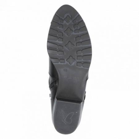 Полусапоги  Caprice  черный  кожа Z-100350 фото в интернет-магазине | Omadey.ru