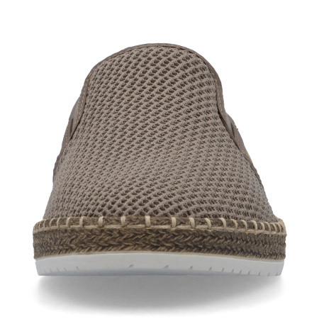 Слипоны  Rieker  бежевый  кожа искусств./текстиль F-400268 фото в интернет-магазине | Omadey.ru