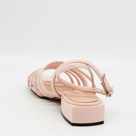 Босоножки  Dakkem  пудра  кожа F-90269 фото в интернет-магазине | Omadey.ru