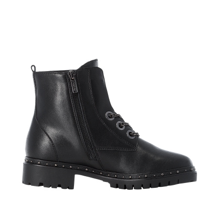 Ботинки  Rieker  черный  кожа Z-100867 фото в интернет-магазине | Omadey.ru