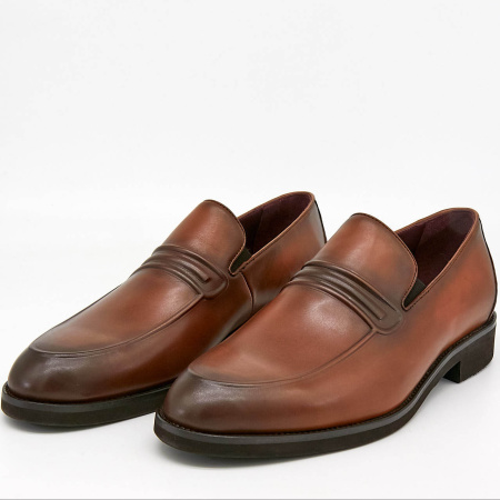 Туфли  Elrosso  коричневый  кожа Z-89033 фото в интернет-магазине | Omadey.ru