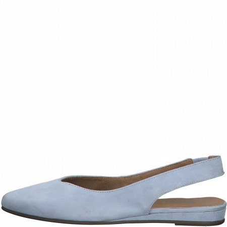 Слингбэки  Tamaris  голубой  кожа F-90746 фото в интернет-магазине | Omadey.ru