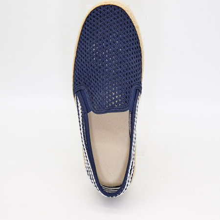 Слипоны  Imara MODA  синий  текстиль F-90033 фото в интернет-магазине | Omadey.ru