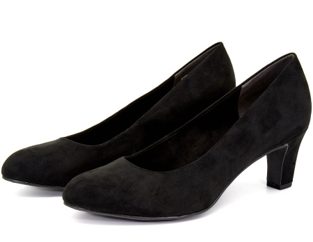 Лодочки  Tamaris  черный  текстиль Z-8295 фото в интернет-магазине | Omadey.ru