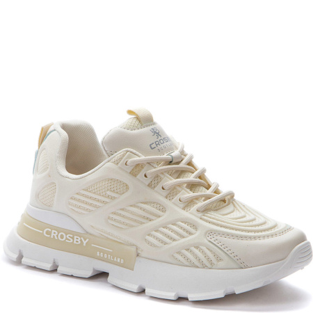 Кроссовки  женские Crosby  бежевый  сетка/ПВХ F-90719 фото в интернет-магазине | Omadey.ru