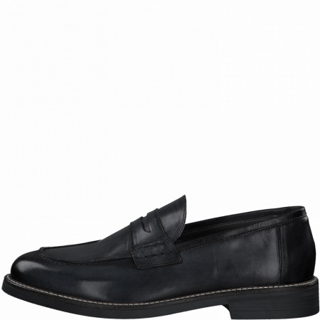 Туфли  S.Oliver  черный  кожа F-90332 фото в интернет-магазине | Omadey.ru