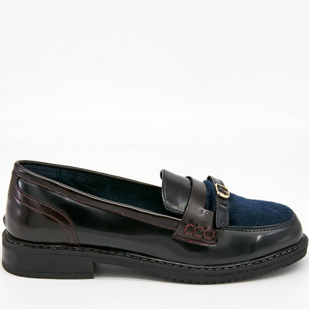 Туфли  Keddo  бордовый  кожа иск./иск.мех Z-8852 фото в интернет-магазине | Omadey.ru