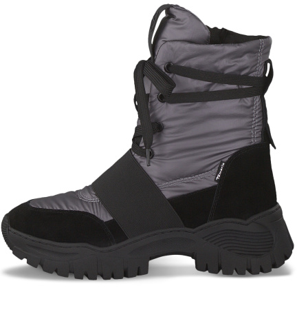 Ботинки  Tamaris  лиловый  текстиль Z-90407 фото в интернет-магазине | Omadey.ru