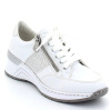 Кроссовки  Rieker  белый  кожа искусств./текстиль F-400024 фото в интернет-магазине | Omadey.ru