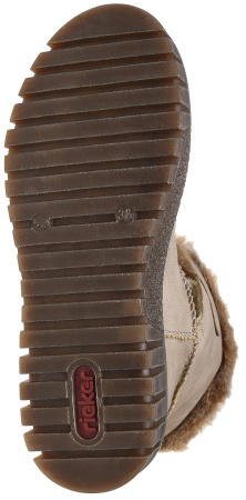 Ботинки  Rieker  бежевый  кожа искусств./текстиль Z-89085 фото в интернет-магазине | Omadey.ru