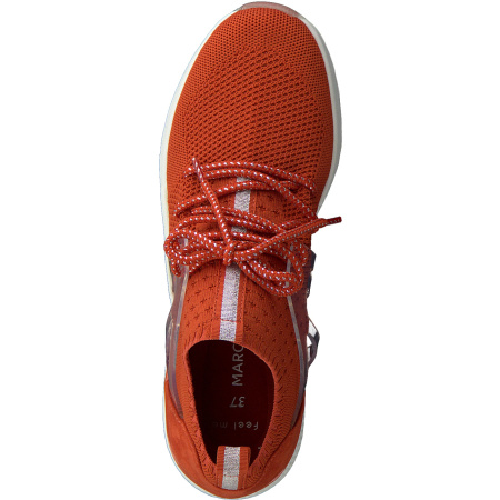 Кроссовки  Marco Tozzi  оранжевый  текстиль F-80612 фото в интернет-магазине | Omadey.ru