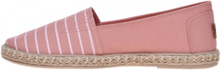 Слипоны  Crosby  пудра  текстиль F-90416 фото в интернет-магазине | Omadey.ru