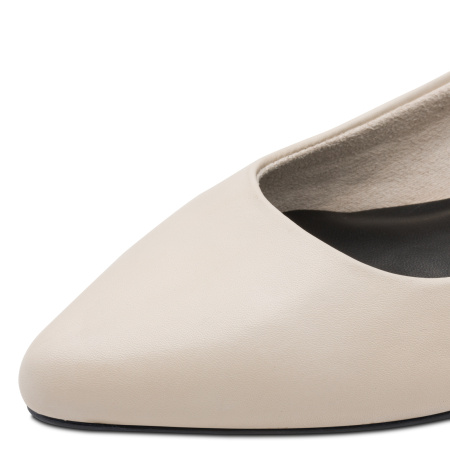 Балетки  Marco Tozzi  бежевый  кожа F-401009 фото в интернет-магазине | Omadey.ru