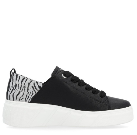 Кеды  Rieker-Evolution  черный  кожа/кожа искусств. F-300075 фото в интернет-магазине | Omadey.ru