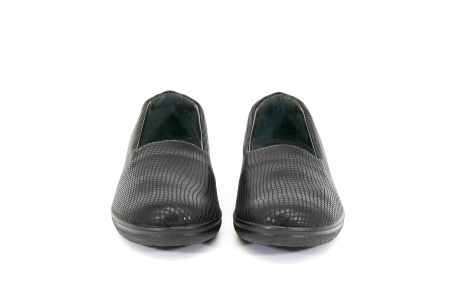 Туфли  Esse  черный  кожа F-80031 фото в интернет-магазине | Omadey.ru