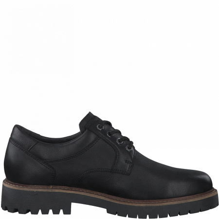 Полуботинки  S.Oliver  черный  кожа Z-100547 фото в интернет-магазине | Omadey.ru