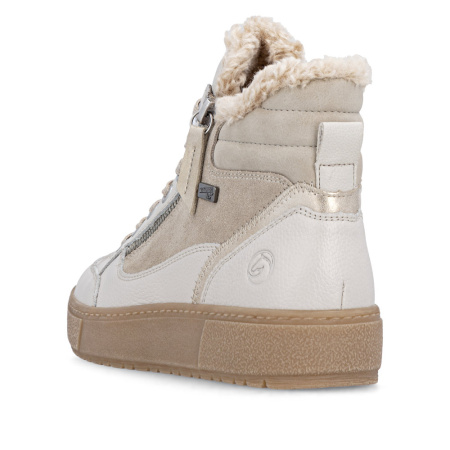 Ботинки  Remonte  белый  кожа/кожа искусств. Z-400893 фото в интернет-магазине | Omadey.ru