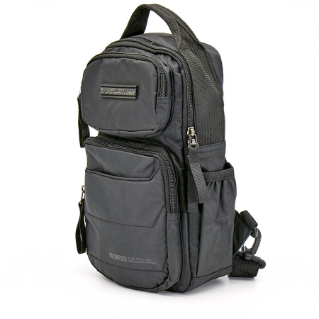 Сумка  мужские Volunteer  черный  текстиль c11613 фото в интернет-магазине | Omadey.ru