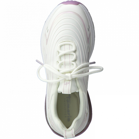 Кроссовки  Tamaris  белый  текстиль F-90227 фото в интернет-магазине | Omadey.ru