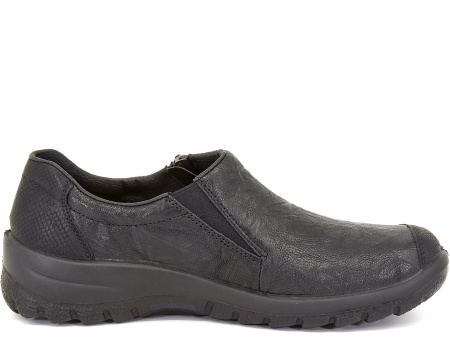 Полуботинки  Rieker  черный  кожа/кожа искусств. Z-8267 фото в интернет-магазине | Omadey.ru