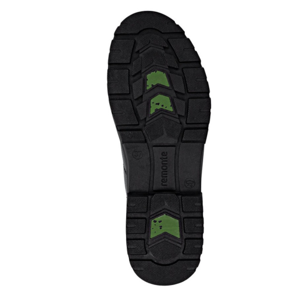 Фото Ботинки  Remonte  черный  кожа/кожа искусств. Z-401056