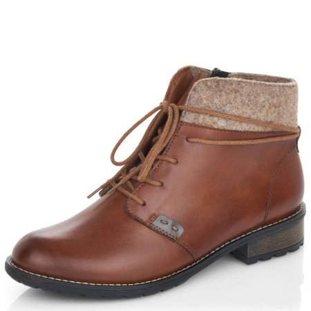 Ботинки  Remonte  коричневый  кожа/кожа искусств./текстиль Z-300065 фото в интернет-магазине | Omadey.ru