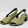 Босоножки  Dakkem  зеленый  кожа F-90793 фото в интернет-магазине | Omadey.ru