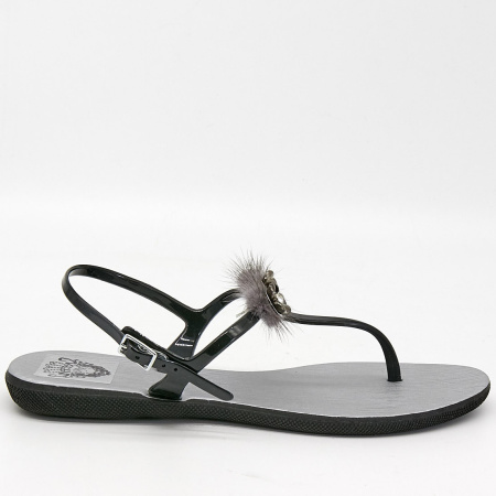 Сандалии  MonAmi  черный  поливинилхлорид F-70914 фото в интернет-магазине | Omadey.ru