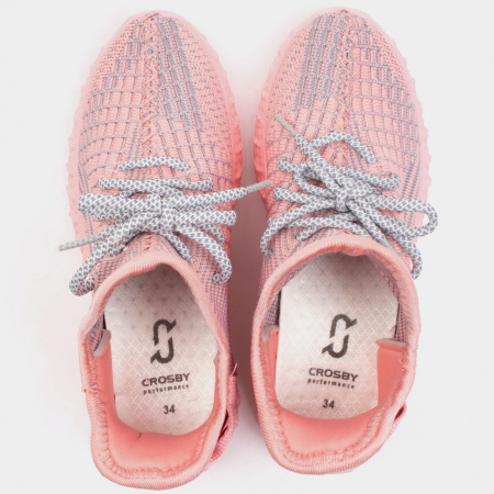 Кроссовки  Crosby  розовый  текстиль F-90585 фото в интернет-магазине | Omadey.ru