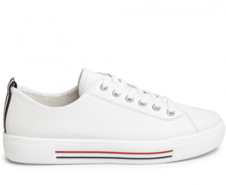 Кеды  женские Remonte  белый  кожа F-90094 фото в интернет-магазине | Omadey.ru