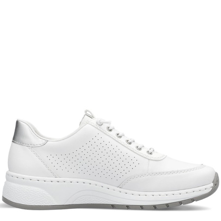 Кроссовки  Rieker  белый  кожа/кожа искусств. F-400025 фото в интернет-магазине | Omadey.ru