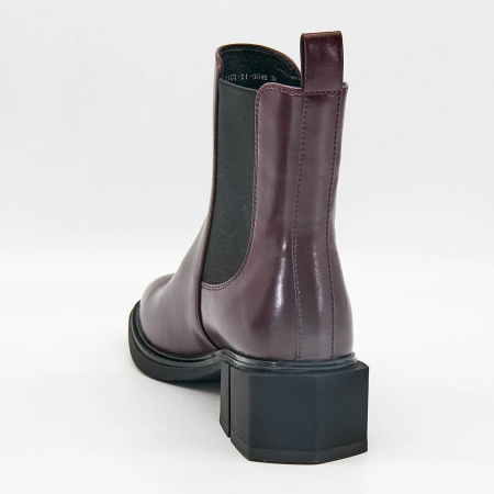 Ботинки  Bonavi  бордовый  кожа Z-100143 фото в интернет-магазине | Omadey.ru