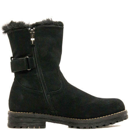 Полусапоги  Keddo  черный  нубук искуств. Z-89059 фото в интернет-магазине | Omadey.ru