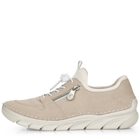 Кроссовки  Rieker  бежевый  кожа искусств./текстиль F-300033 фото в интернет-магазине | Omadey.ru