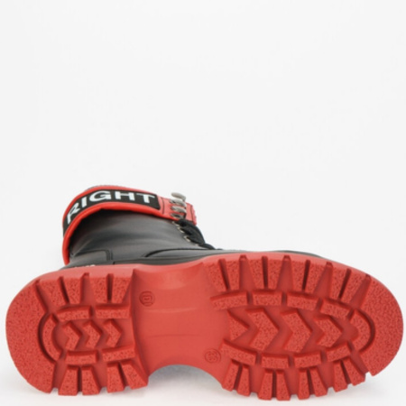 Ботинки  Keddo  черный  кожа искусств. Z-100730 фото в интернет-магазине | Omadey.ru