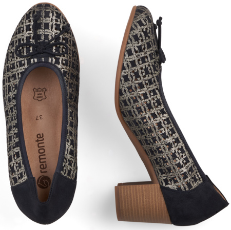 Туфли  Remonte  синий  кожа/кожа искусств. F-7324 фото в интернет-магазине | Omadey.ru Туфли  Remonte  синий  кожа/кожа искусств. F-7324 фото в интернет-магазине | Omadey.ru