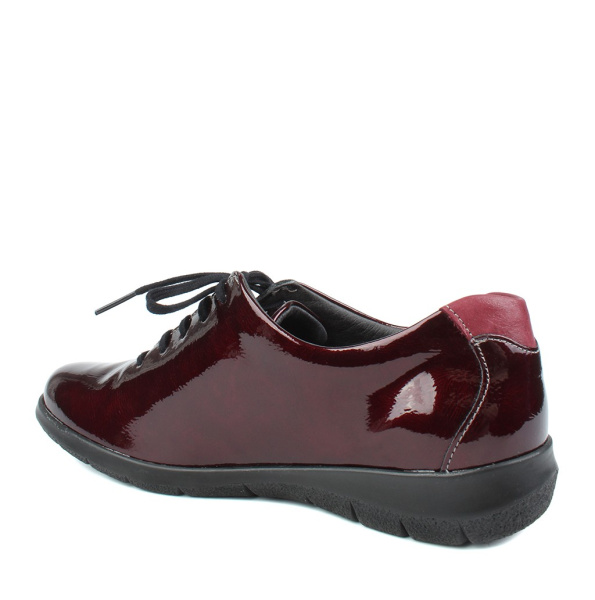 Фото Полуботинки  Suave  бордовый  кожа  Z-400787