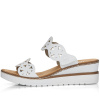 Сандалии  Rieker  белый  кожа искусств. F-90465 фото в интернет-магазине | Omadey.ru