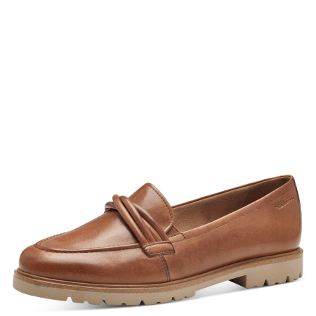 Туфли  Tamaris  коричневый  кожа Z-400388 фото в интернет-магазине | Omadey.ru