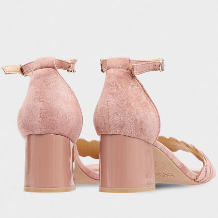 Босоножки  Betsy  розовый  замша искусств. F-90842 фото в интернет-магазине | Omadey.ru