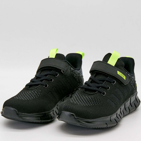 Кроссовки  Strobbs  черный  текстиль F-90404 фото в интернет-магазине | Omadey.ru