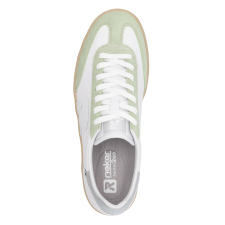 Кроссовки  Rieker  белый  кожа/кожа искусств. F-400472 фото в интернет-магазине | Omadey.ru