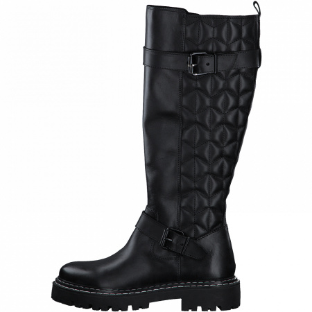 Сапоги  Marco Tozzi  черный  кожа Z-100931 фото в интернет-магазине | Omadey.ru