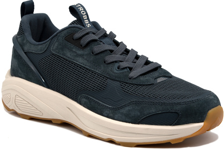 Кроссовки  Strobbs  синий  замша/текстиль F-300276 фото в интернет-магазине | Omadey.ru