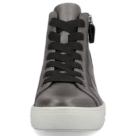 Ботинки  Remonte  серый  кожа Z-300013 фото в интернет-магазине | Omadey.ru