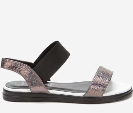 Сандалии  Betsy  серебряный  кожа искусств./текстиль F-81142 фото в интернет-магазине | Omadey.ru