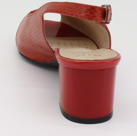 Босоножки  Balex  красный  кожа F-7404 фото в интернет-магазине | Omadey.ru