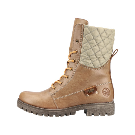 Ботинки  Rieker  коричневый  кожа искусств./текстиль Z-100866 фото в интернет-магазине | Omadey.ru