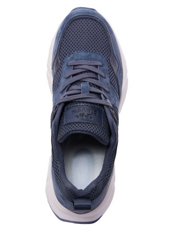 Кроссовки  Strobbs  синий  замша/текстиль F-300202 фото в интернет-магазине | Omadey.ru